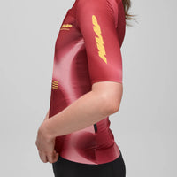 Maap Women's Void Pro Race Jersey Radtrikot Crimson Dusk