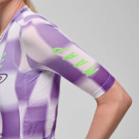 Maap Women's Life Time Grand Prix Pro Air Jersey 3.0 Radtrikot Violet/White