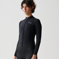 Maap Women's Training Thermal LS Jersey Radtrikot langarm Black Lavender