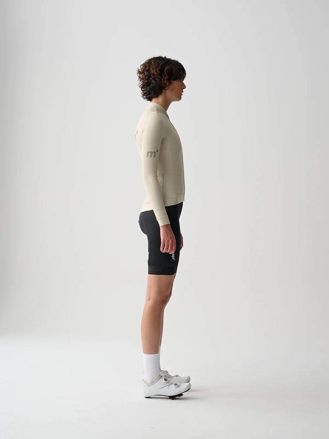 Maap Women's Training Thermal LS Jersey Radtrikot langarm Cement