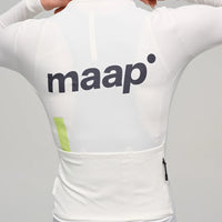 Maap Women's Training Thermal LS Jersey Radtrikot langarm White