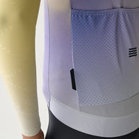 Maap Women's Blurred Out Pro Hex LS Jersey Radtrikot langarm Shell Mix