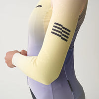 Maap Women's Blurred Out Pro Hex LS Jersey Radtrikot langarm Shell Mix