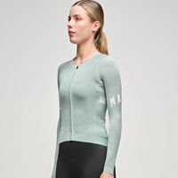Maap Women's Aeon LS Jersey Radtrikot langarm Slate