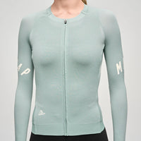 Maap Women's Aeon LS Jersey Radtrikot langarm Slate