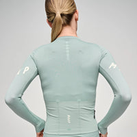 Maap Women's Aeon LS Jersey Radtrikot langarm Slate