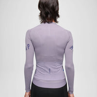Maap Women's Apex Aeon LS Jersey Radtrikot langarm Lavender Grey