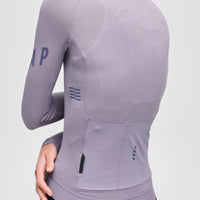Maap Women's Apex Aeon LS Jersey Radtrikot langarm Lavender Grey