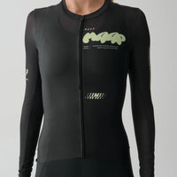 Maap Women's Women's Aerate Pro Air LS Jersey 3.0 Radtrikot langarm Black