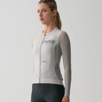 Maap Women's Women's Aerate Pro Air LS Jersey 3.0 Radtrikot langarm Fog