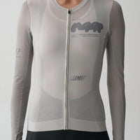 Maap Women's Women's Aerate Pro Air LS Jersey 3.0 Radtrikot langarm Fog