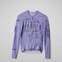 Maap Women's Drome Pro Air LS Jersey 3.0 Radtrikot langarm Lavender