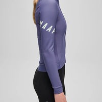 Maap Women's Apex Aeon Thermal LS Jersey Radtrikot langarm Deep Cobalt