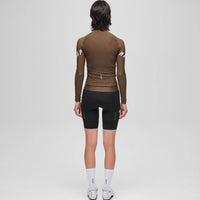 Maap Women's Apex Aeon Thermal LS Jersey Radtrikot langarm Espresso
