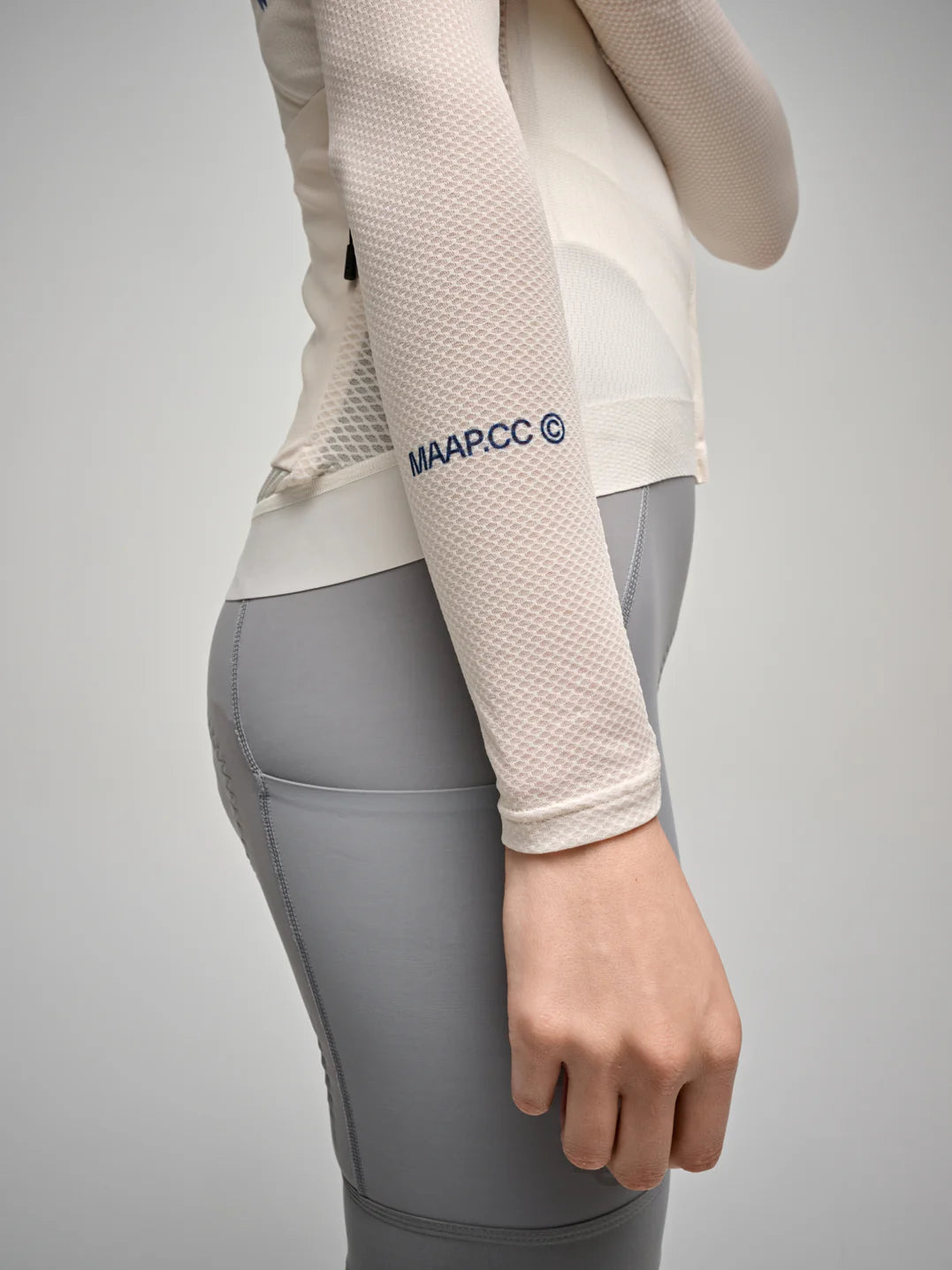 Maap Women's Blaze Pro Air LS Jersey 3.0 Radtrikot langarm Vanilla