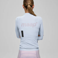 Maap Women's Training Thermal LS Jersey Radtrikot langarm Blue Finch