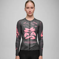 Maap Women's Spectrum Pro Air LS Jersey 3.0 Radtrikot langarm Carbon Rose