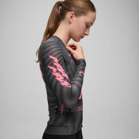 Maap Women's Spectrum Pro Air LS Jersey 3.0 Radtrikot langarm Carbon Rose