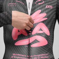 Maap Women's Spectrum Pro Air LS Jersey 3.0 Radtrikot langarm Carbon Rose