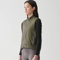 Maap Women's Alt_Road™ Wind Vest Weste Loam