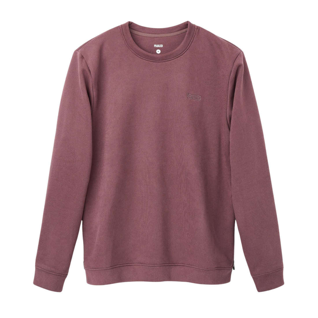 Pedaled Lifewear Zipped Sweatshirt Unisex Pullover Raisin Purple
