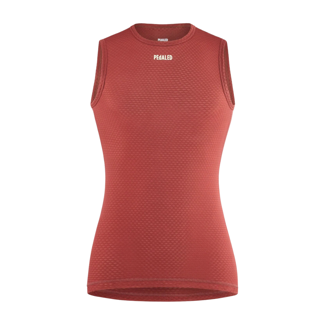 Pedaled Element Women's Base Layer Sleeveless Radunterhemd ärmellos Dark Red