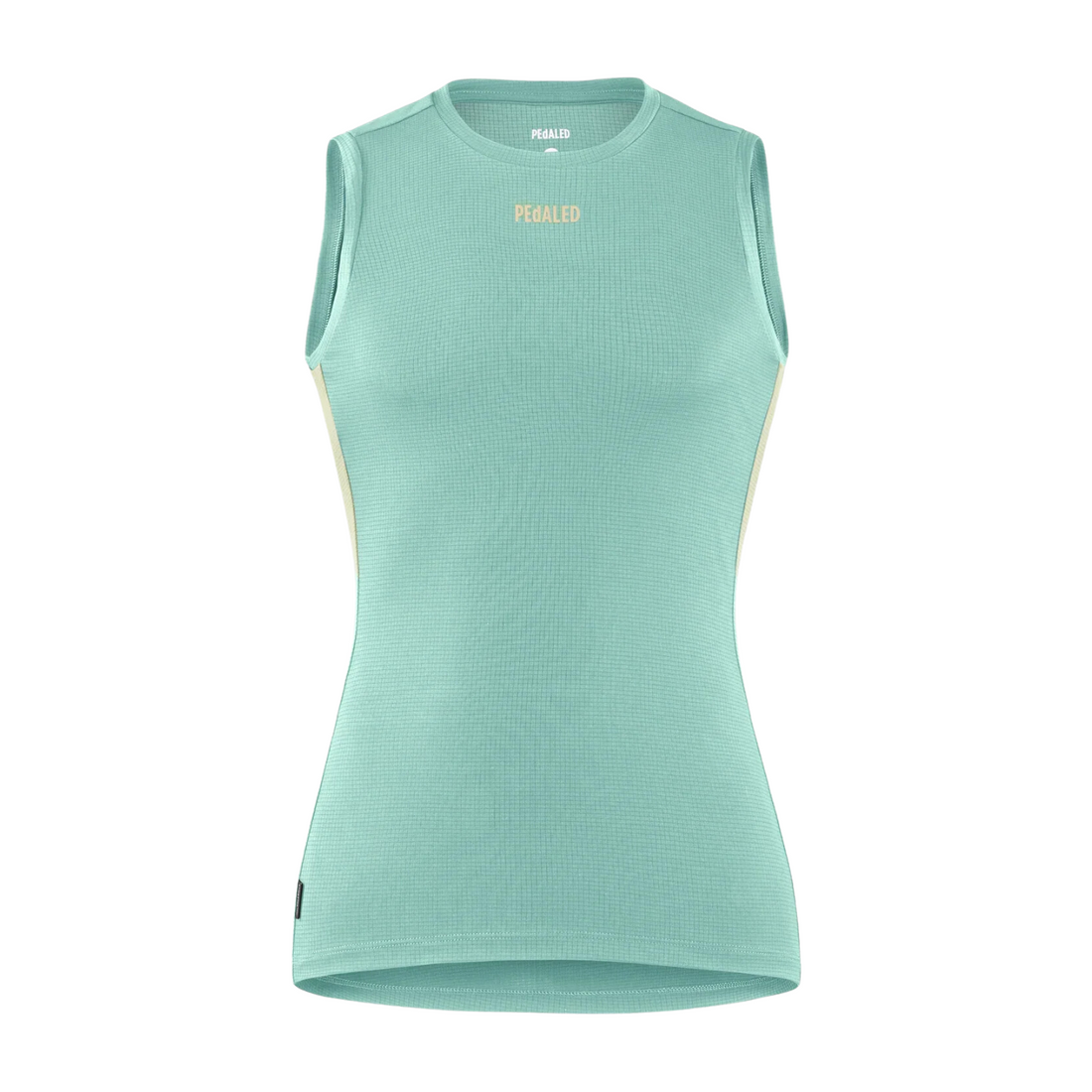 Pedaled Odyssey Power Dry® Women's Base Layer Sleeveless Radunterhemd ärmellos Light Green