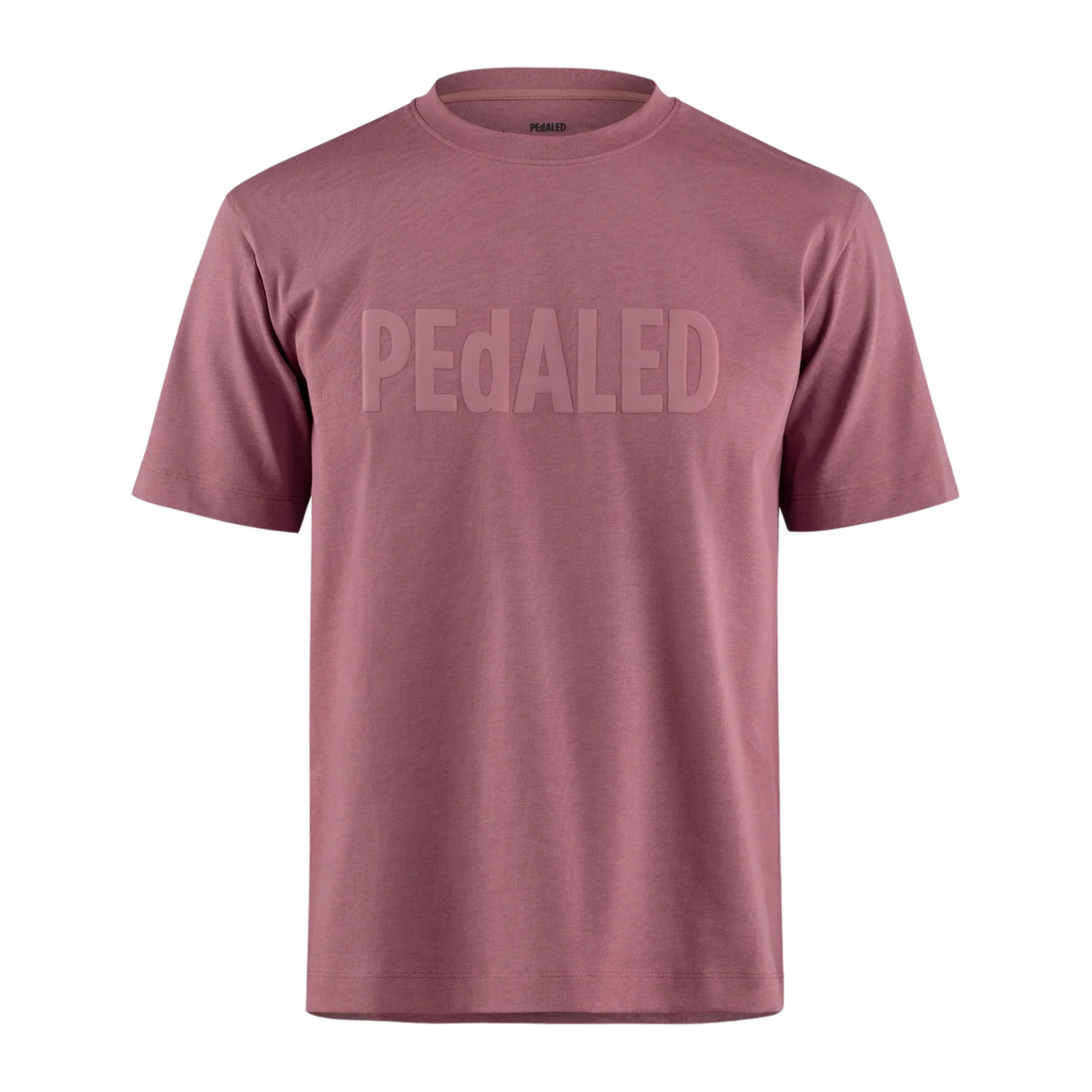 Pedaled Logo T-Shirt Unisex Shirt Burgundy
