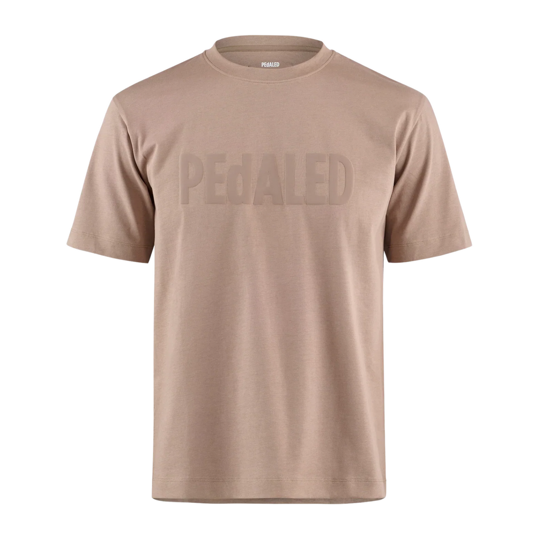 Pedaled Logo T-Shirt Unisex Shirt Light Grey