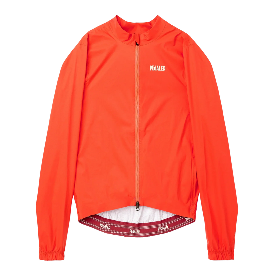 Pedaled Element Waterproof Jacket Regen Fahrradjacke Orange