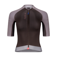 Isadore Alternative Women's Jersey Radtrikot Seal Brown