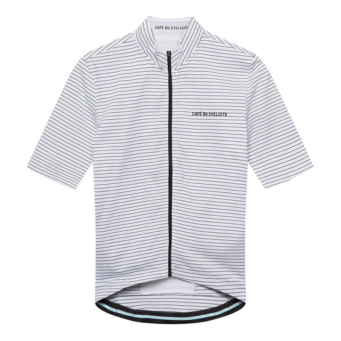 Café du Cycliste Francine Men's Midweight Jersey Radtrikot White