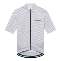 Café du Cycliste Francine Men's Midweight Jersey Radtrikot White