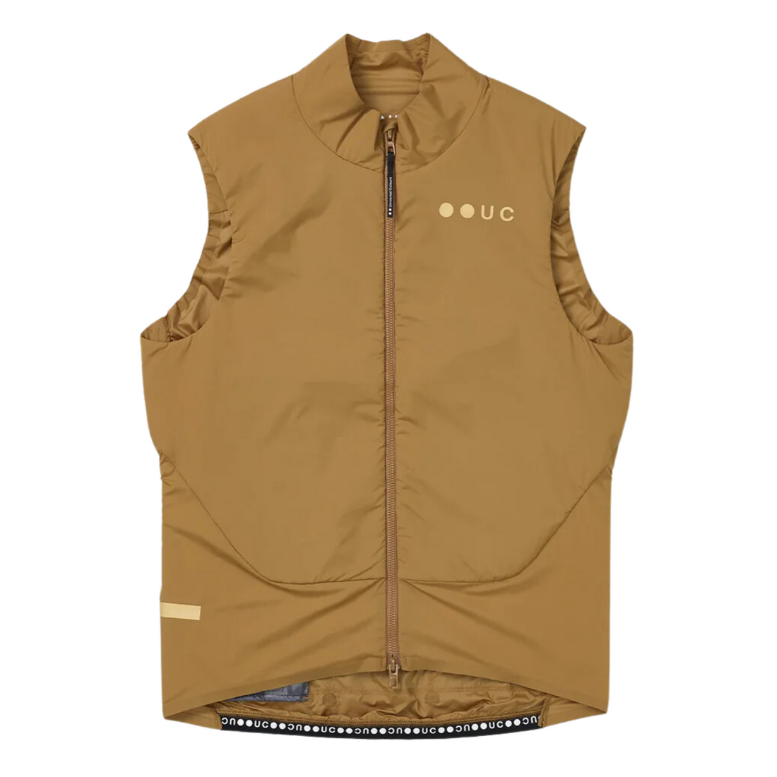 Universal Colours Chroma Insulated Unisex Gilet Thermo-Windweste Golden Beige