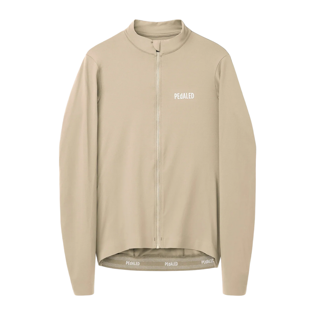 Pedaled Element Long Sleeve Jersey Radtrikot langarm Beige