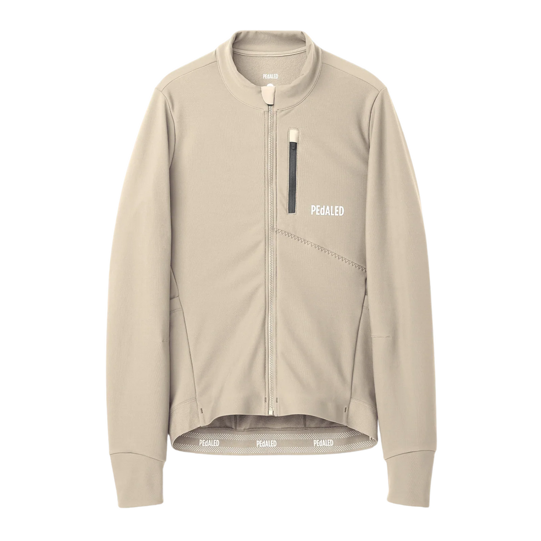 Pedaled Odyssey Long Sleeve Jersey Radtrikot langarm Beige