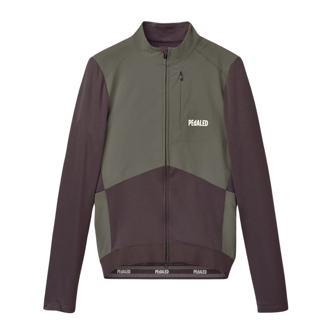 Pedaled Odyssey Windblock Merino Long Sleeve Jersey Radtrikot langarm Raisin Purple