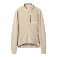 Pedaled Odyssey Women's Long Sleeve Jersey Radtrikot langarm Beige