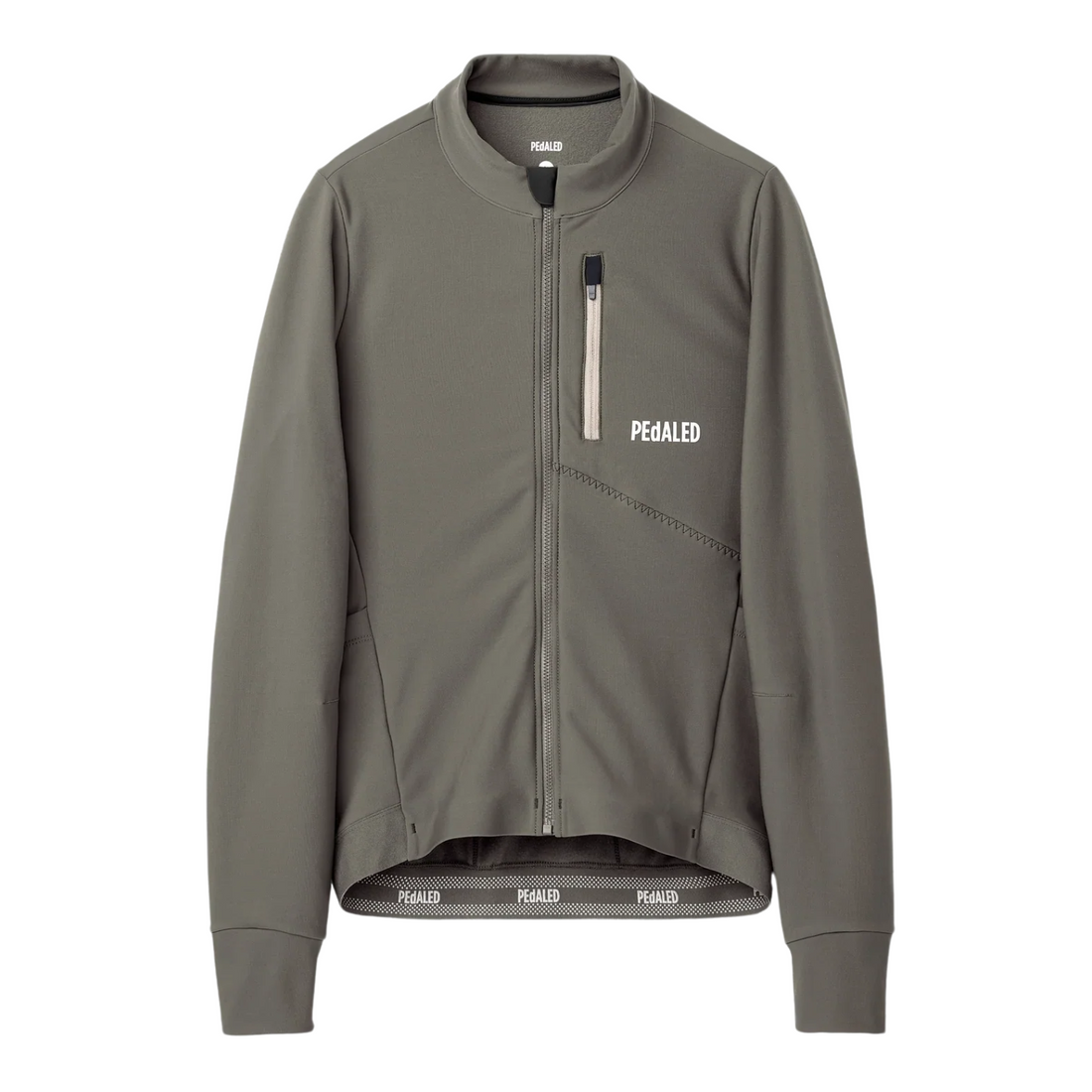 Pedaled Odyssey Women's Long Sleeve Jersey Radtrikot langarm Grey Ink