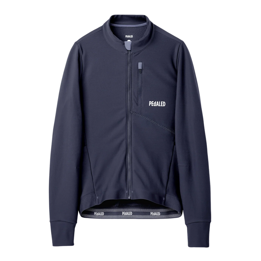 Pedaled Odyssey Women's Long Sleeve Jersey Radtrikot langarm Dark Navy