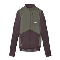 Pedaled Odyssey Windblock Women's Merino Long Sleeve Jersey Radtrikot langarm Raisin Purple