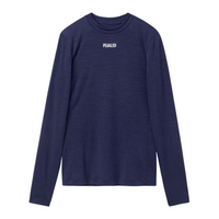 Pedaled Element Merino Base Layer Radunterhemd langarm Navy Blue