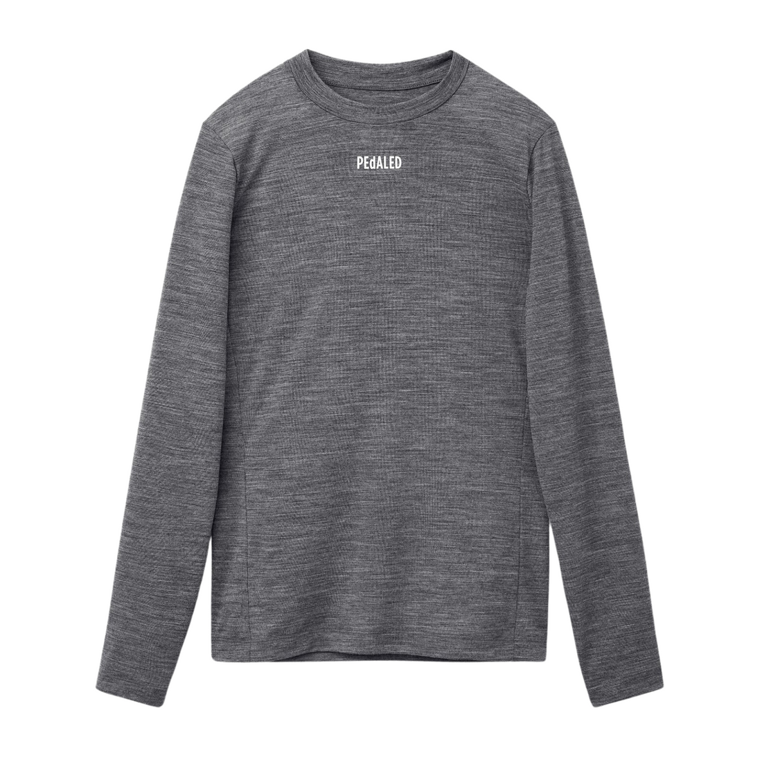 Pedaled Element Merino Base Layer Radunterhemd langarm Grey