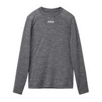 Pedaled Element Merino Base Layer Radunterhemd langarm Grey