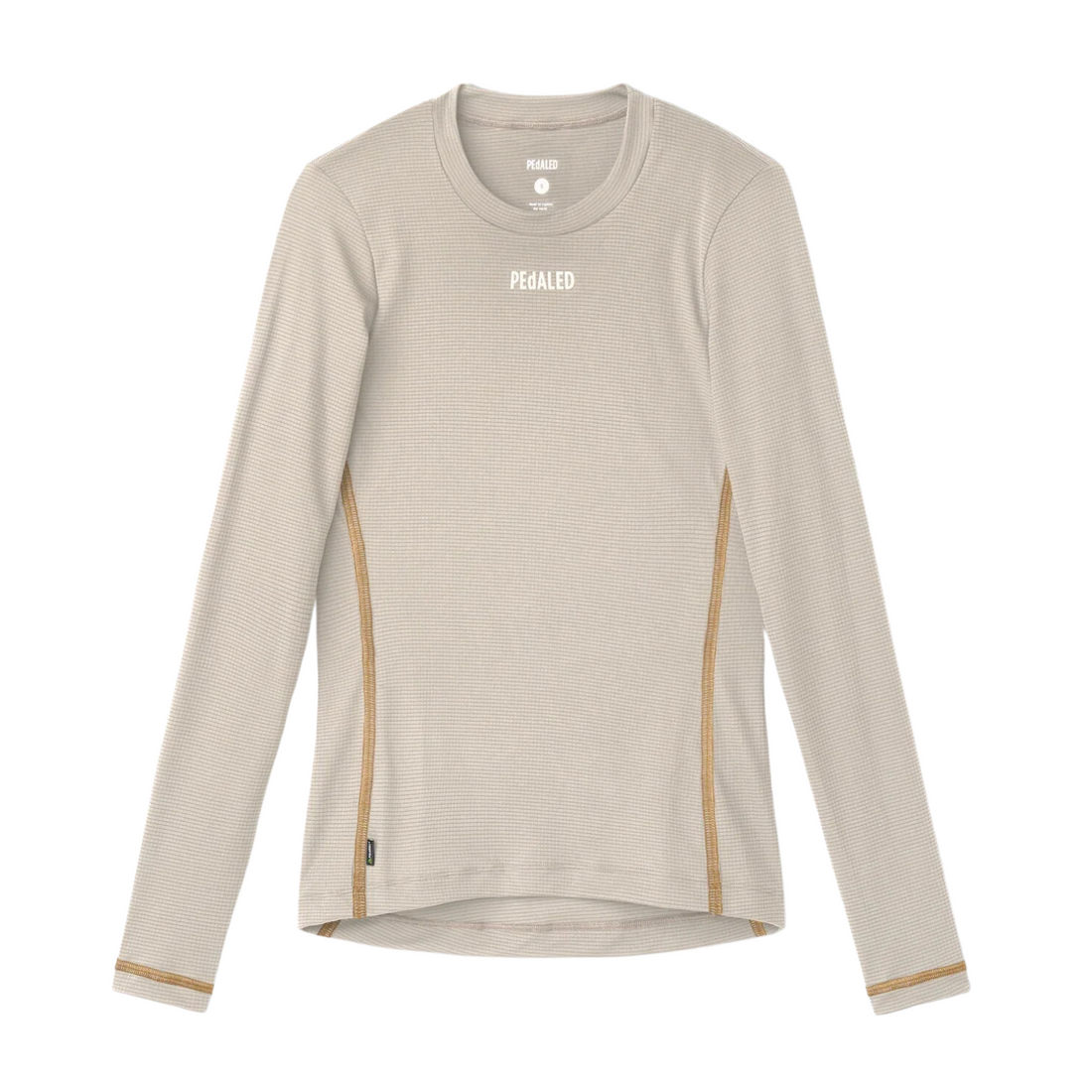Pedaled Odyssey Power Dry® Women's Base Layer Radunterhemd langarm Light Grey
