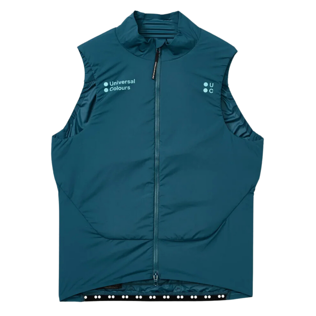 Universal Colours Chroma Insulated Unisex Gilet Thermo-Windweste Midnight Teal