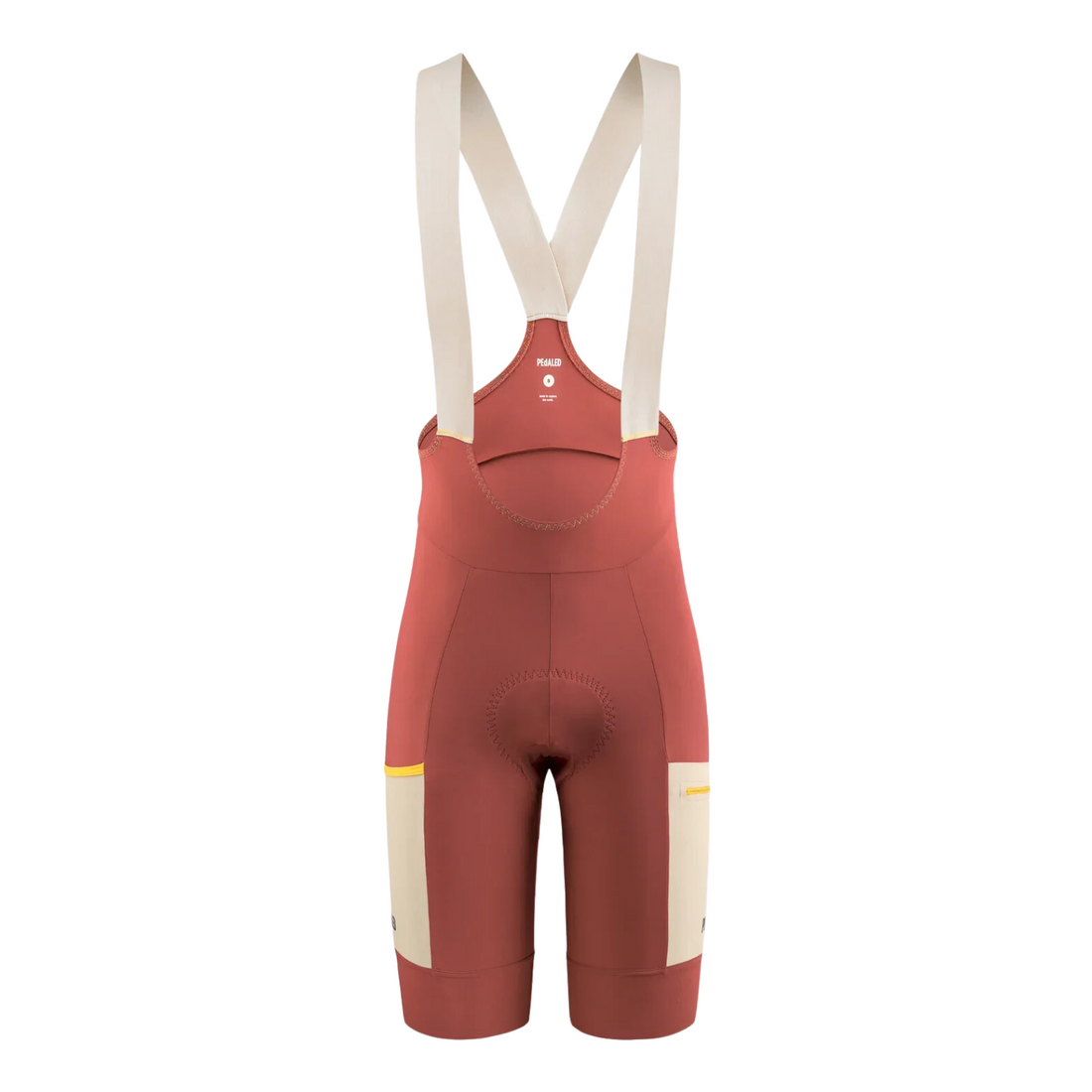 Pedaled Odyssey Women's Bib Shorts Trägerhose Dark Red