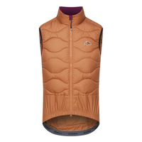 Café du Cycliste Alexia Unisex Thermal Gilet Thermo Weste Cashew