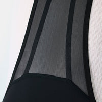 Universal Colours Mono Men's Bib Shorts 2.0 Radhose Black