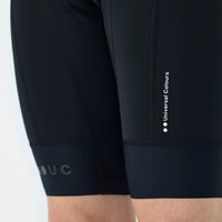 Universal Colours Mono Men's Bib Shorts 2.0 Radhose Black